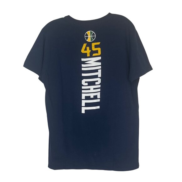 Utah Jazz Donovan Mitchell Fanatics Tshirt NBA Basketball Medium Blue - Picture 2 of 5